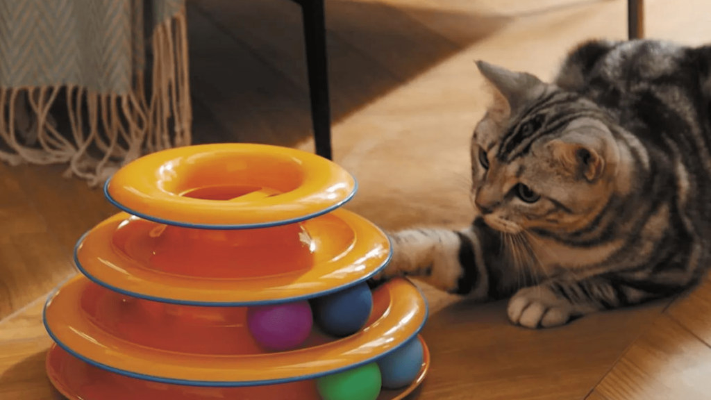 Petstages Tower of Tracks Interactive Cat To